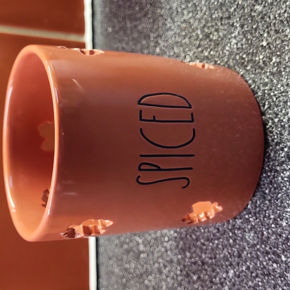 Rae Dunn Ceramic Tealight Pair Fall Spiced 🍂🍁 - Picture 4 of 5